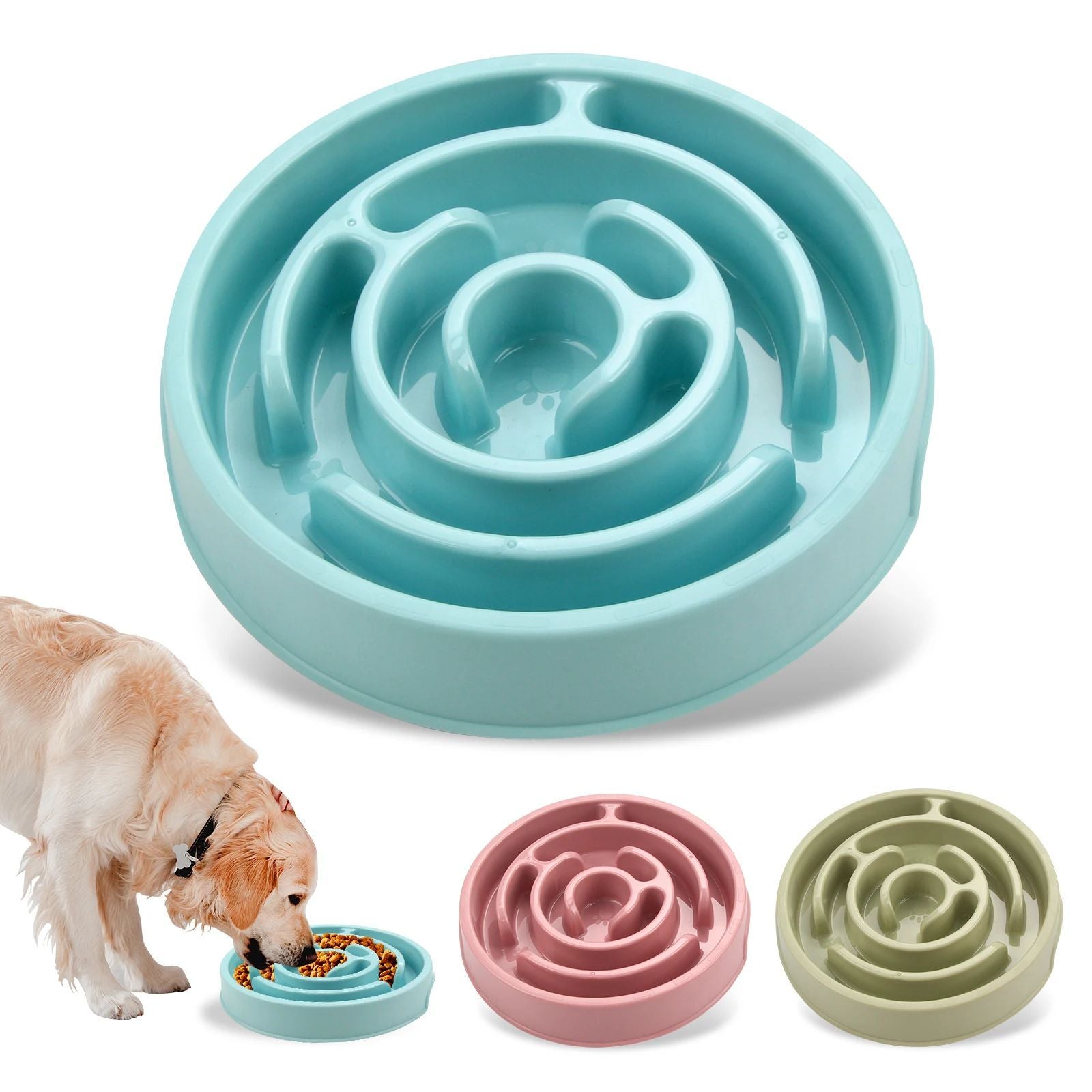 Slow Feeder Bowl: Calm, Safe, and Fun for Pets