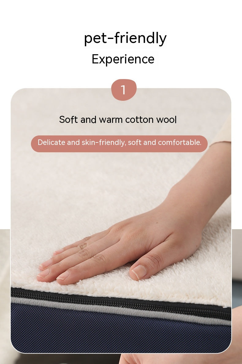 Cozy Memory Foam Bed That Keeps Your Pet Warm All Season