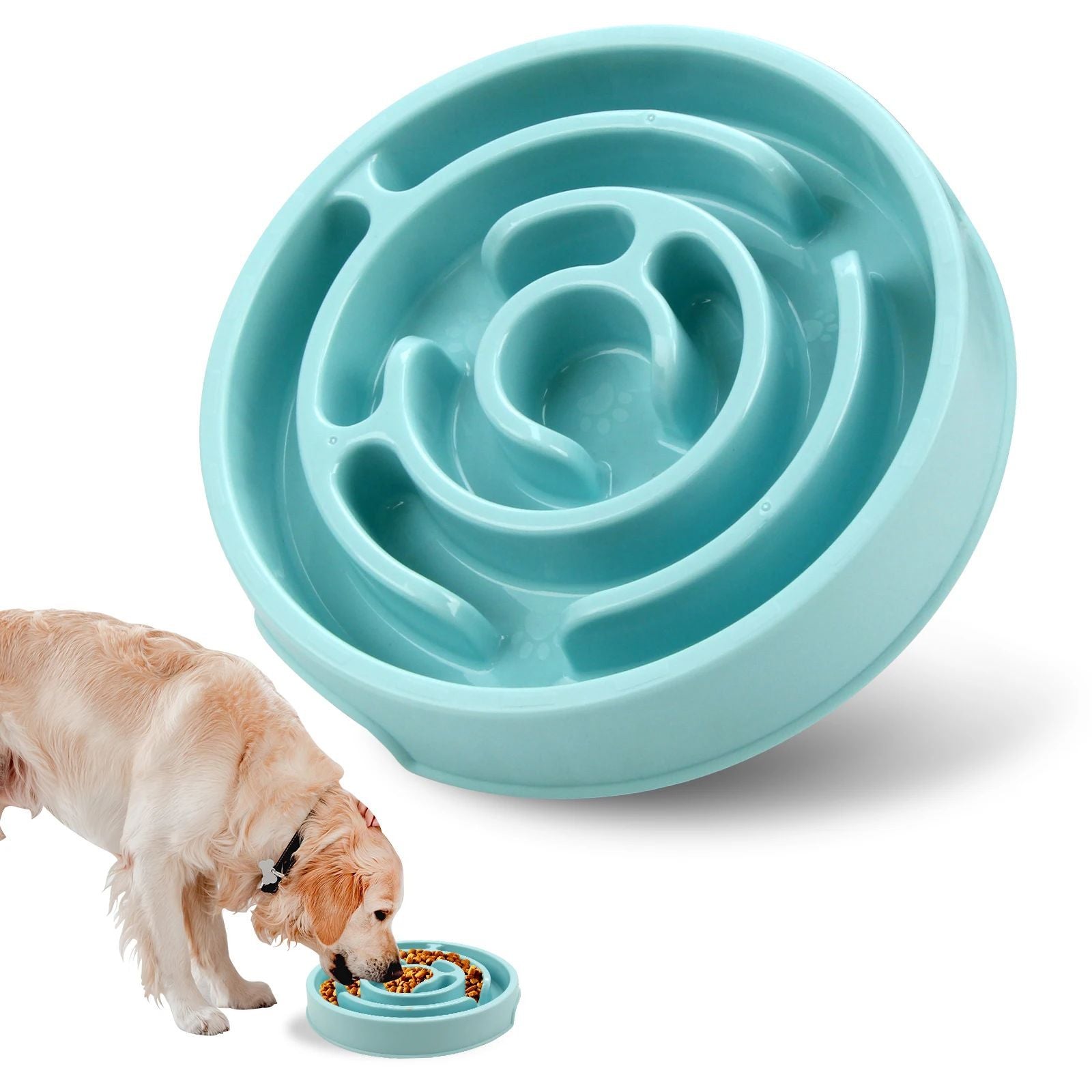 Slow Feeder Bowl: Calm, Safe, and Fun for Pets